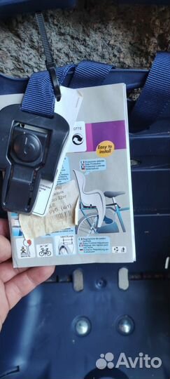 Заднее детское итальянское велокресло