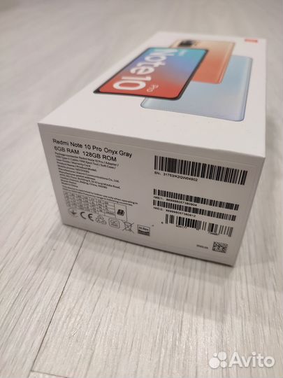 Xiaomi Redmi Note 10 Pro, 6/128 ГБ