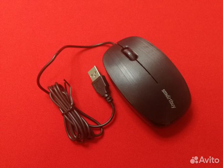 Мышь проводная SmartBuy ONE 214-K USB черная