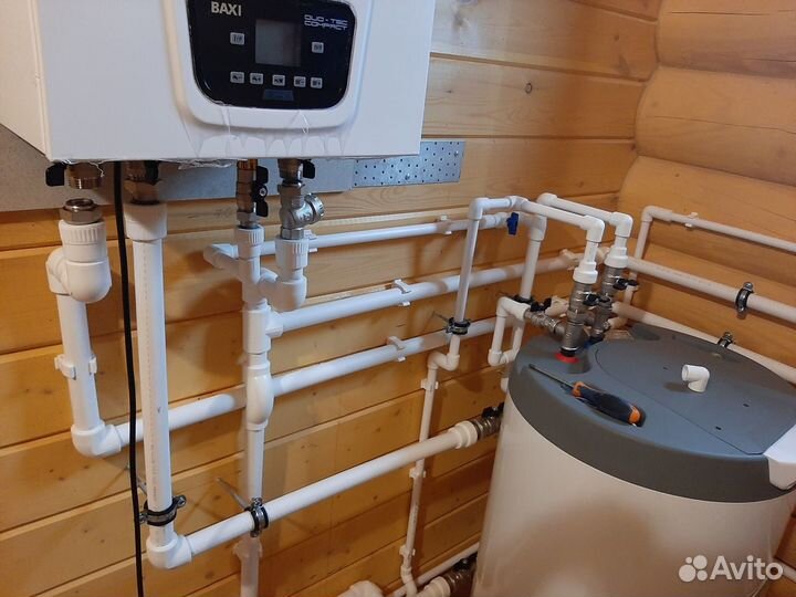 Монтаж отопления, водоснабжения, электромонтаж