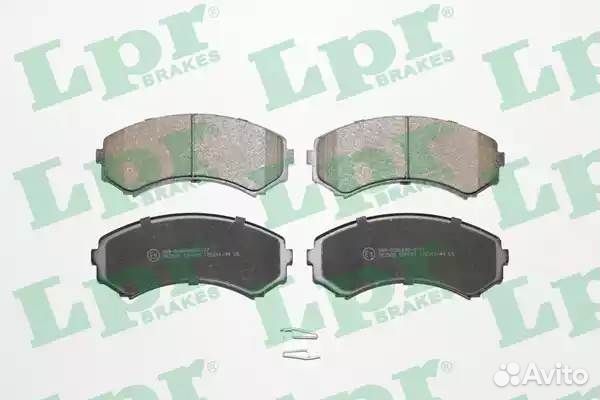 Колодки тормозные mitsubishi pajero III long wagon