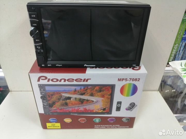 2 Дин Магнитола Pioneeir MP5-7082