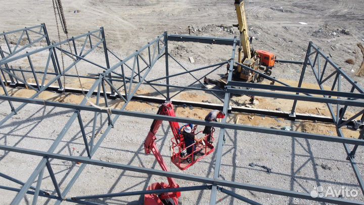 Каркас металлического ангара 24 * 54