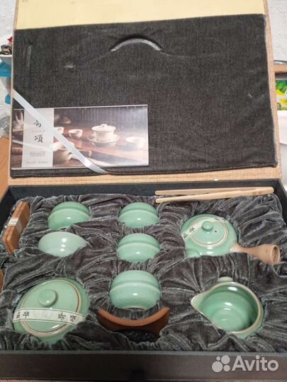 Китайский чайный сервиз в подарочной упаковке