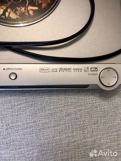 DVD плеер LG DV656X проигрыватель cd