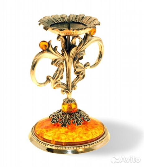 Подсвечник из серебра