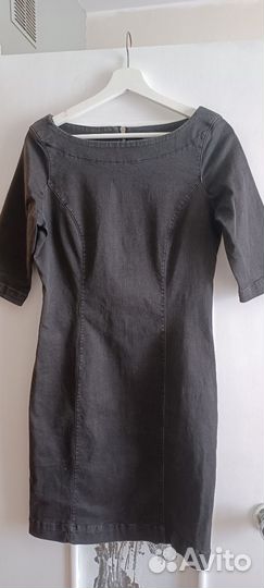 Платье джинсовое