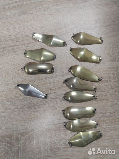 Блесна колебалка ручной работы