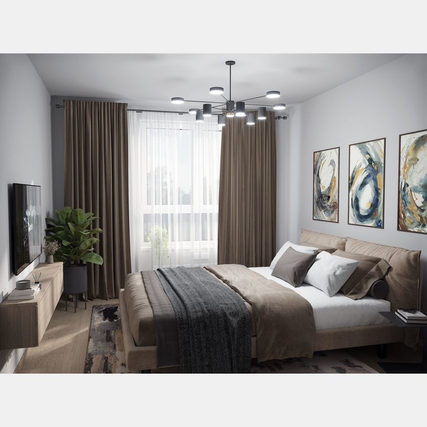 1-к. квартира, 42,3 м², 11/12 эт.