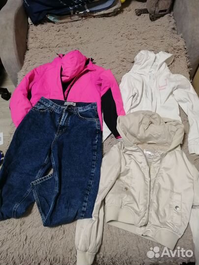 Детская одежда для девочек пакетом 140