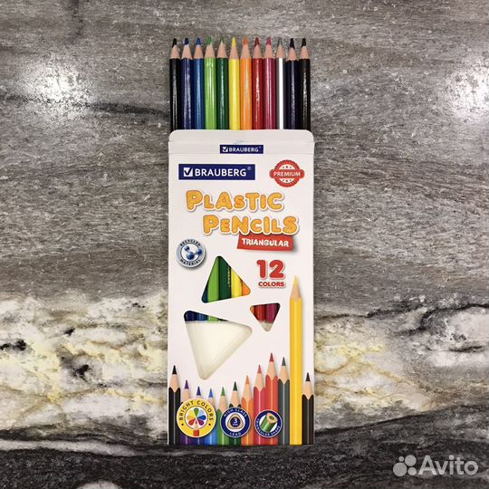 Канцтовары: Карандаши цветные