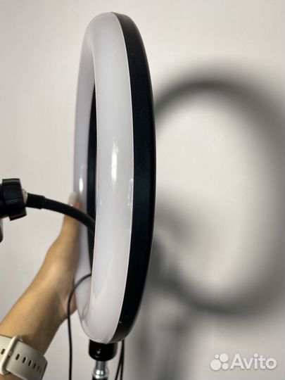 Кольцевая лампа со штативом 24 см