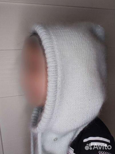 Вязаный капюшон (капор)