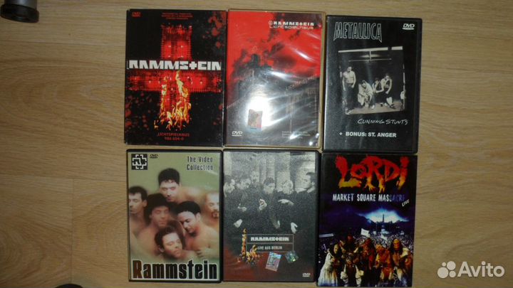 Рамштайн и другие на сд и двд