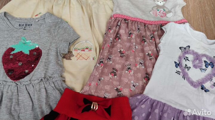 Вещи пакетом на девочку 92