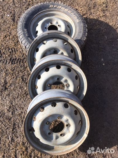 Диски штампы r16 на ниву