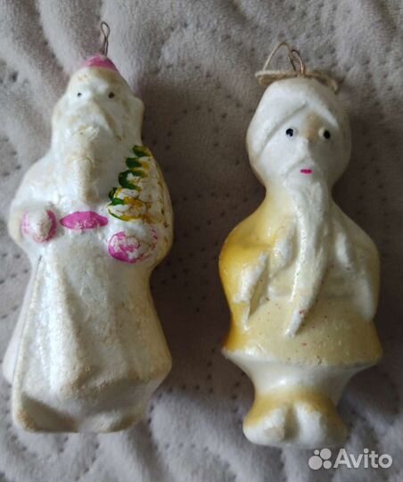 Дед мороз, Снегурочка, ёлочные игрушки