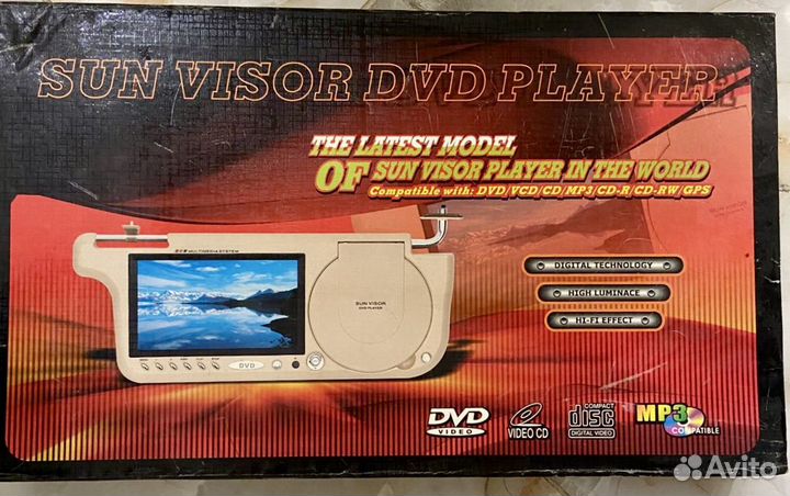 Солнцезащитный козырек с дисплейм(монитор,тв)