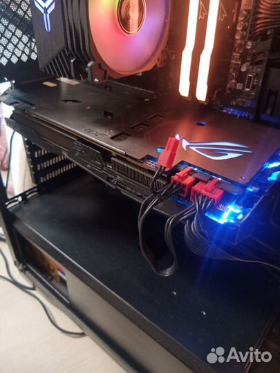 Видеокарта Gtx 1080 asus rog strix