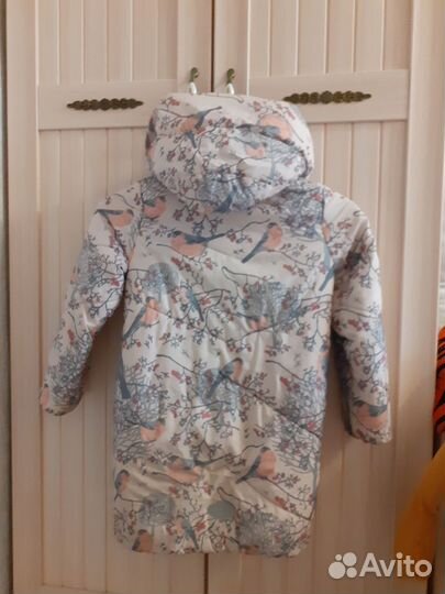 Куртка зимняя для девочки 128
