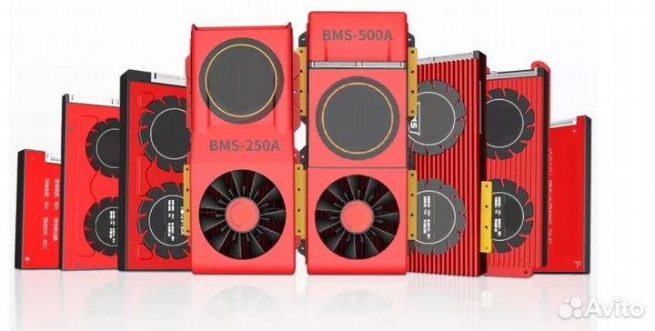 Плата контроля BMS lifepo4 15S 48V 100A