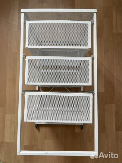 Мини-стеллаж с выдвижеыми ящиками