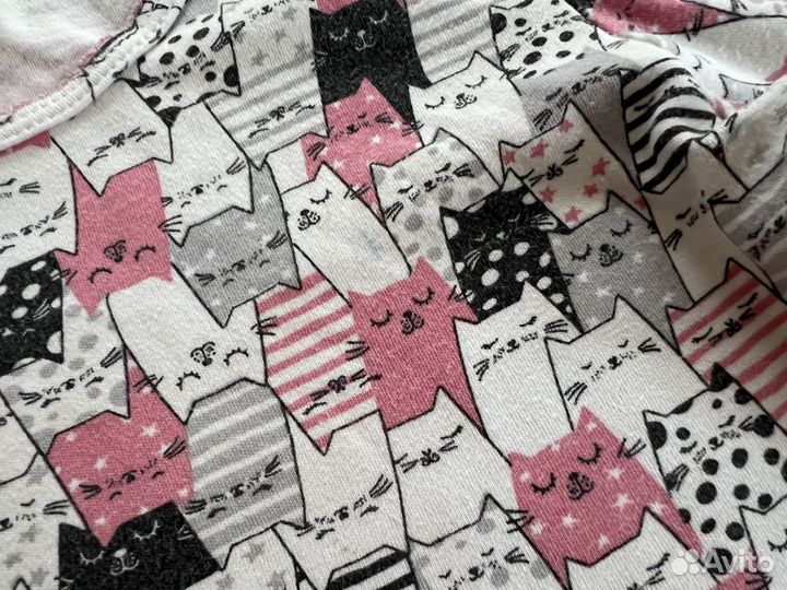 Детская пижама для девочки размер 134-140