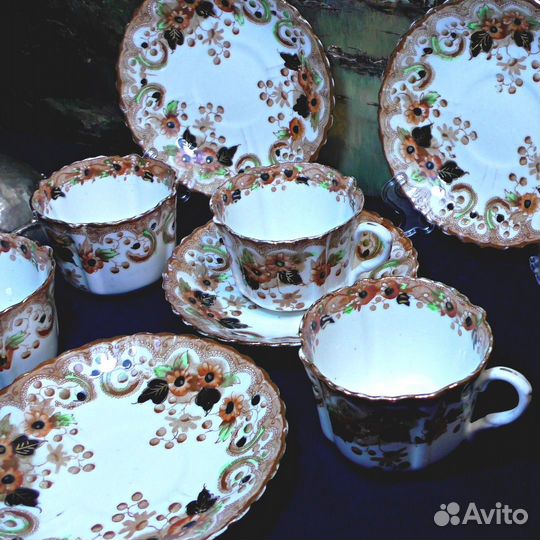 Чайно кофейная пара.Маргаритка.Фарфор.Daisy.Англия