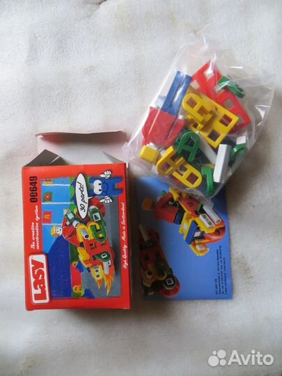 Детский конструктор маленький lasy 5+ Швейцария