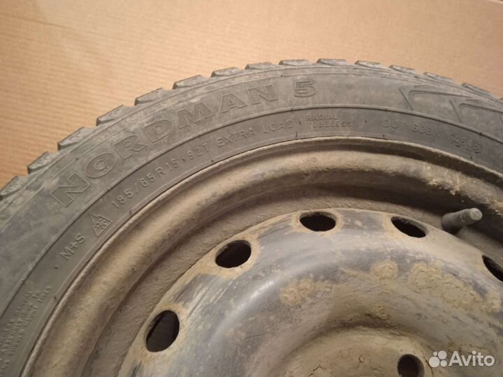 Зимняя резина R15 на дисках