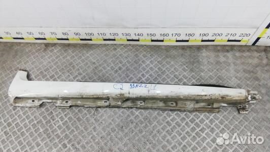 Накладка на порог volvo C30 1 (93N22GZ01)