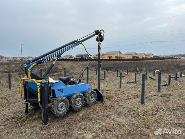 Винтовые сваи.Монтаж винтовых свай под ключ
