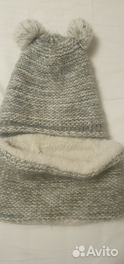 Шапка и снуд, шапка и шарф Zara 5-7 лет