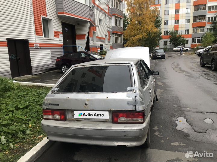 ВАЗ 2114 Samara 1.5 МТ, 2004, битый, 200 000 км