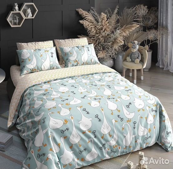 Ткань хлопок поплин детская постель пелёнки