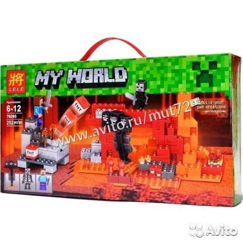 Лего майнкрафт