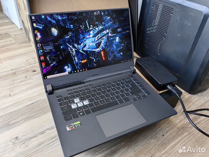 Quad HD 2K Ryzen 9 6900HX,RTX 3070 Ti, 32 гб, 1Tb