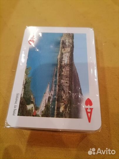Игральные карты сувенирные Италия Trieste новые
