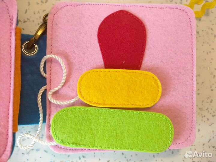 Развивающая книга для раннего возраста на заказ