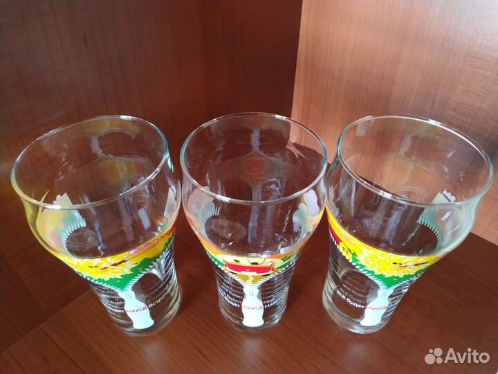 Стаканы коллекционные coca cola