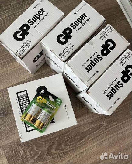 Батарейки GP