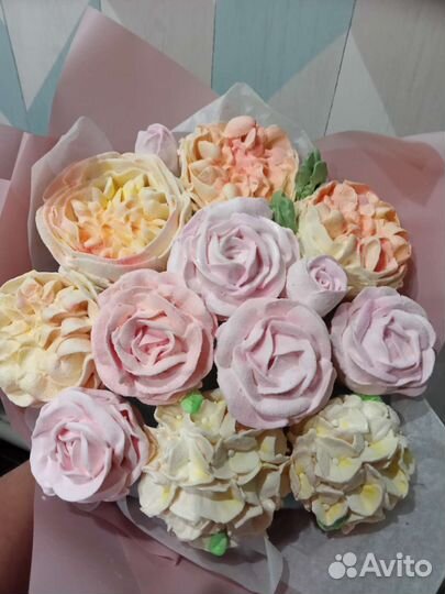 Букет из зефира