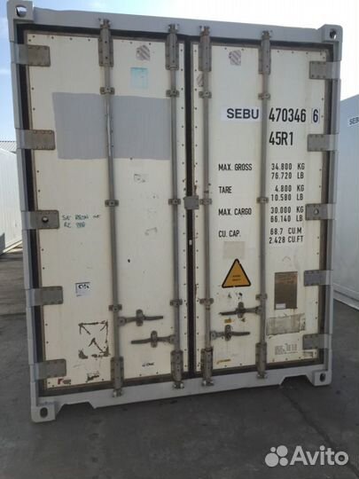 Рефконтейнер Carrier 2004 г. hfds 6777454 без/пр