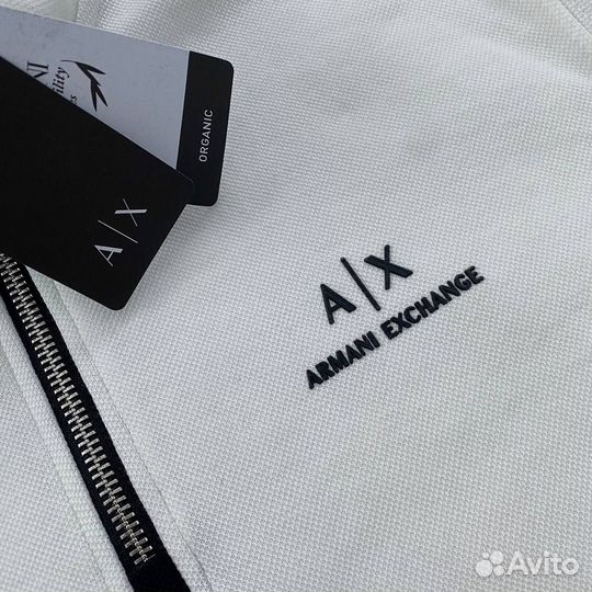 Armani exchange полузамок кофта