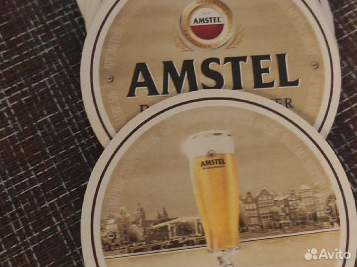 Флаг растяжка heineken и бирматы amstel