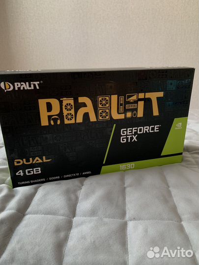 Видеокарта Palit nvidia GeForce GTX 1630