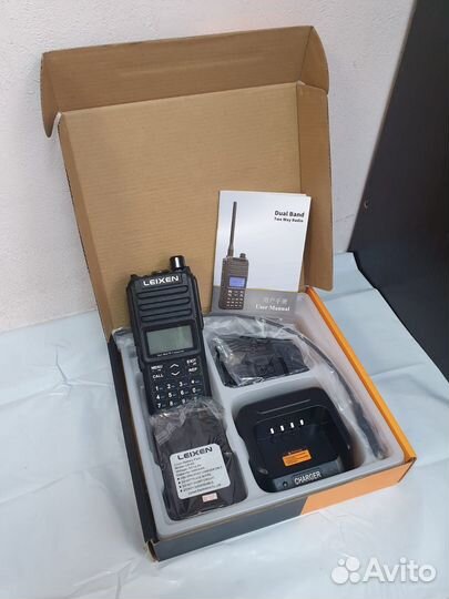 Рация leixen UV-25D 20 Вт, Двухдиапазонная новая