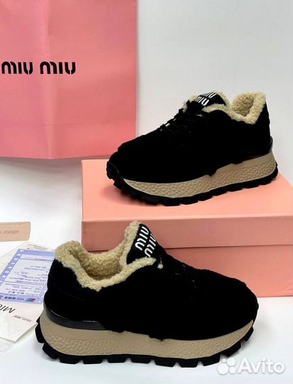 Кроссовки miu miu