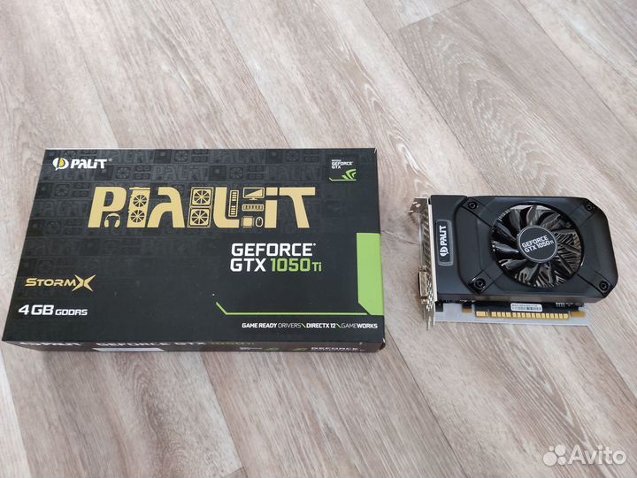 Palit GeForce GTX 1050 Ti StormX (На гарантии)
