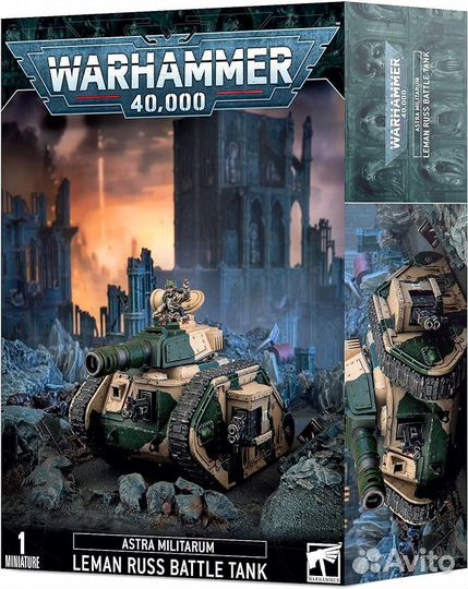 Миниатюры для настольной игры Games Workshop Warhammer 40000: Astra Militarum - Leman Russ Battle Ta